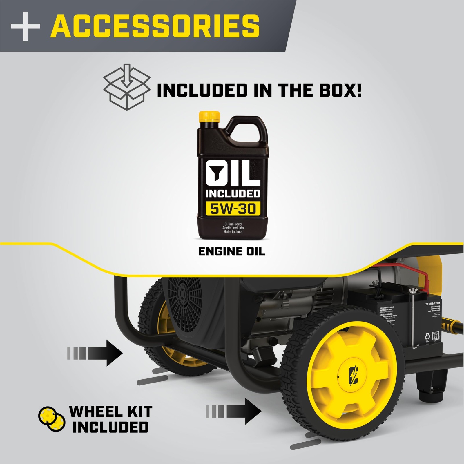 Champion Power Equipment 15,000-Watt MKE Series Portable Generator with Elect…