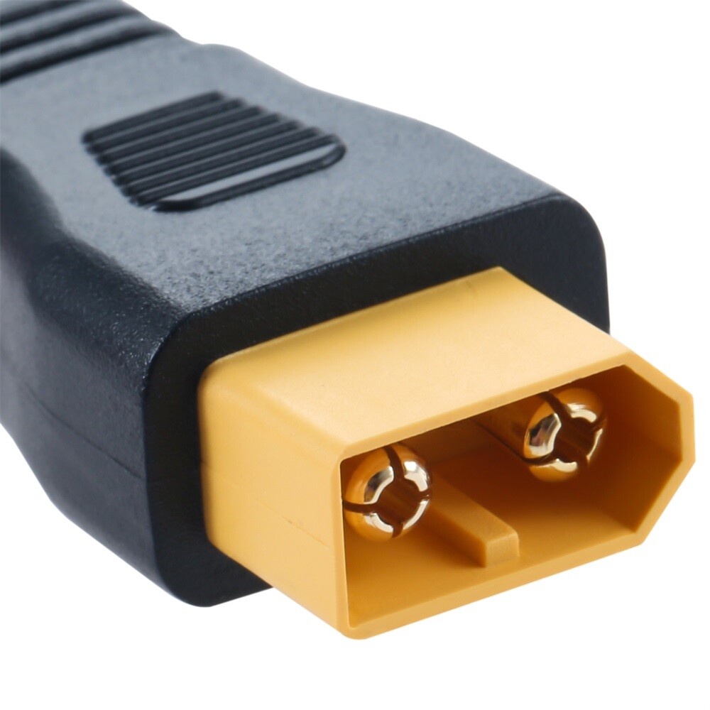 1M XT60 Socket Connector 12AWG XT60 Adapter Extension Cable For Powerstation