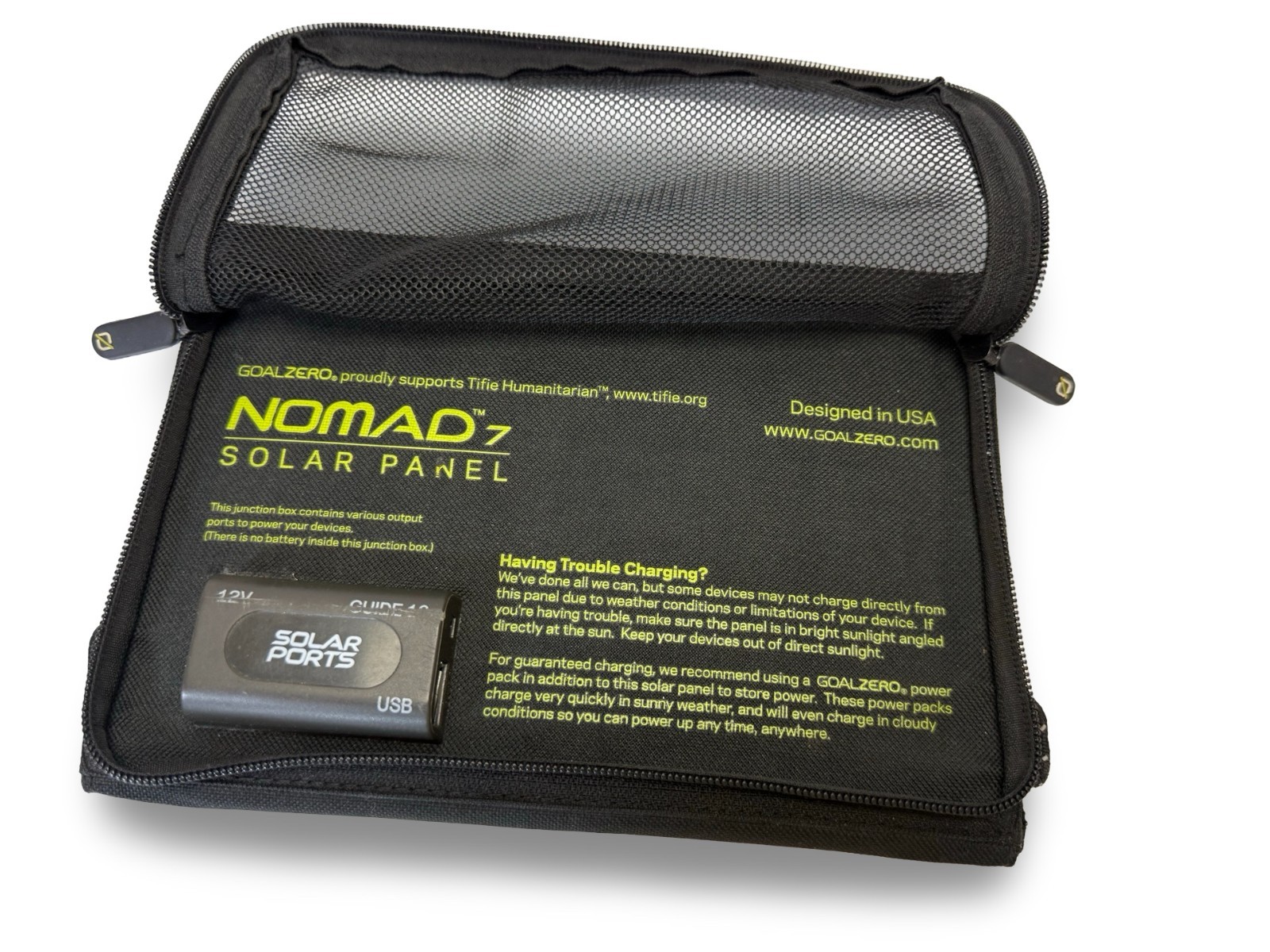 Goal Zero Nomad 7 Portable Solar Panel 1.2V
