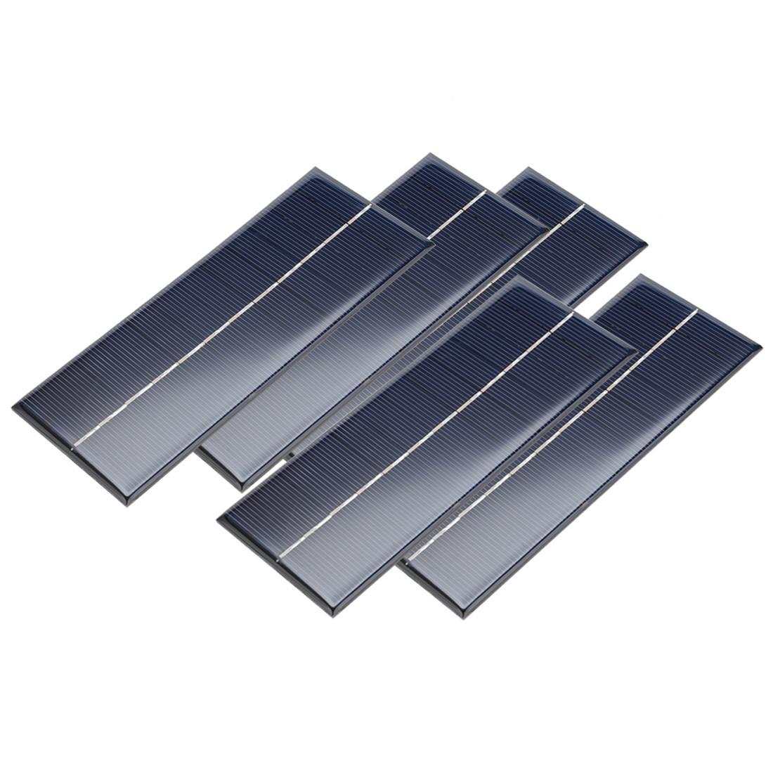 5Pcs 6V 250mA Mini Solar Panel Polycrystalline Battery Charger Power Module