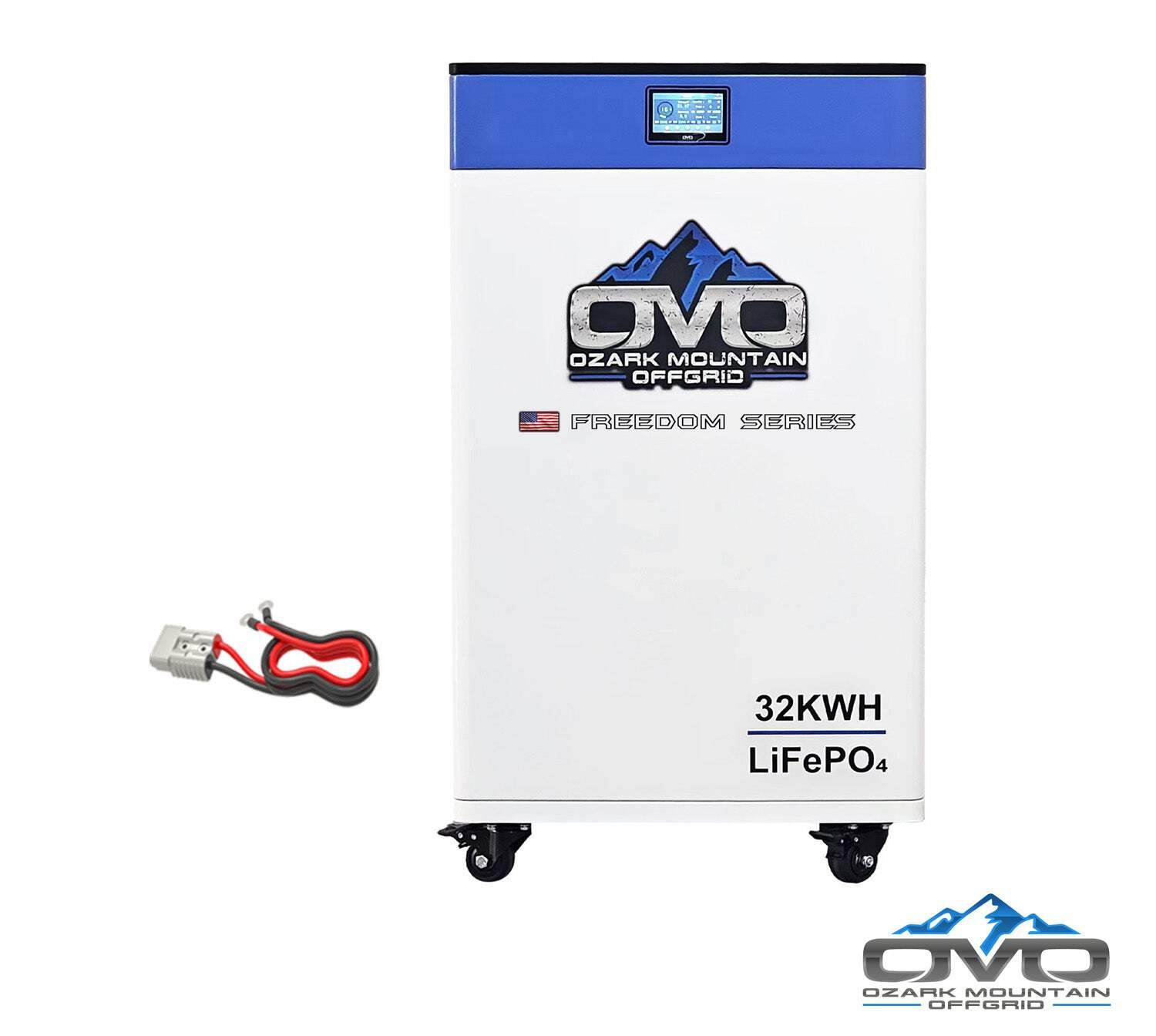 30KW Complete Offgrid Solar Kit + EG4 FlexBOSS21 + 2x 32KW OMO 48V Freedom Serie