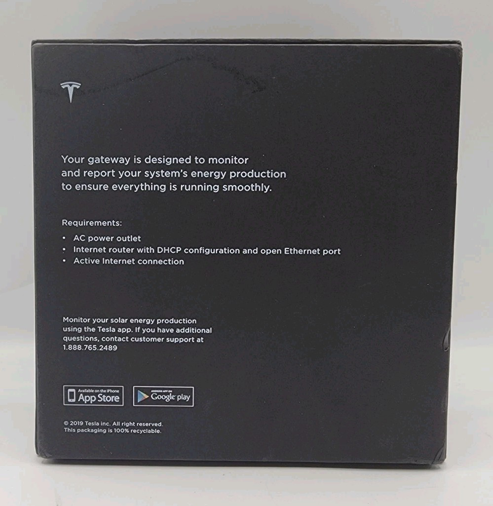 Tesla GWY20 Solar Gateway 1490255-00-A