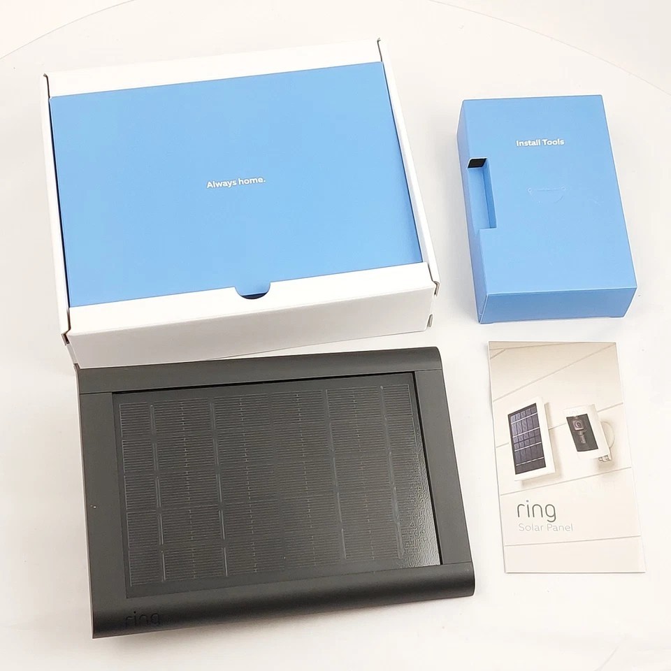Ring Solar Panel For Security Cameras – Rechargeable Power 8ASPS7-BEN0