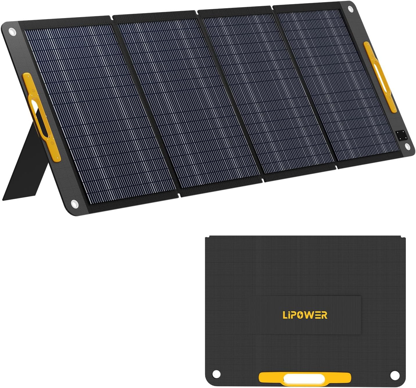200W Portable Solar Panel Charger, Foldable Waterproof for Camping