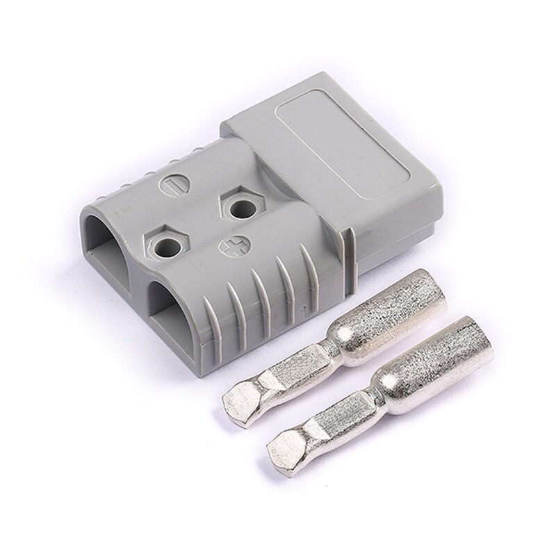120A 600V Gray Red Blue SB120 Plug Connector Double Pole with Contacts
