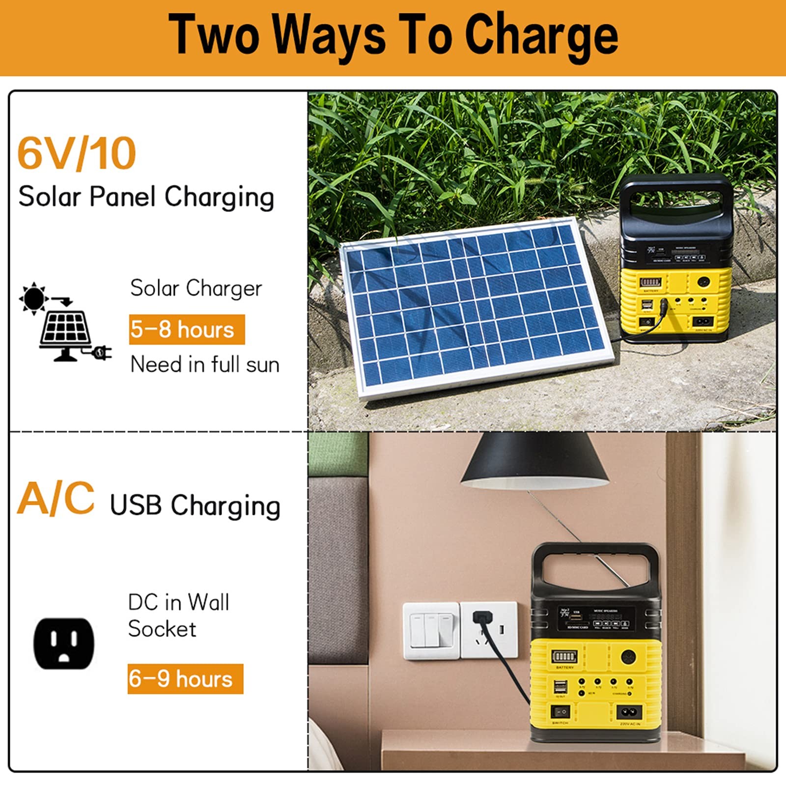 Solar Generator – Portable Power Station for Emergency Power Supply,Portable Gen