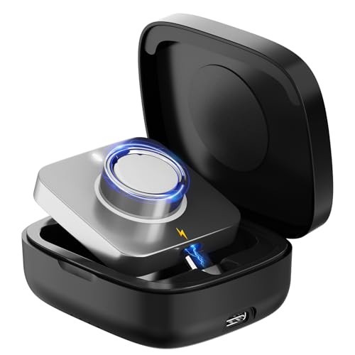 Charging Case Compatible with Oura Ring Gen 5, 4 & 3, 1000mAh Portable Travel