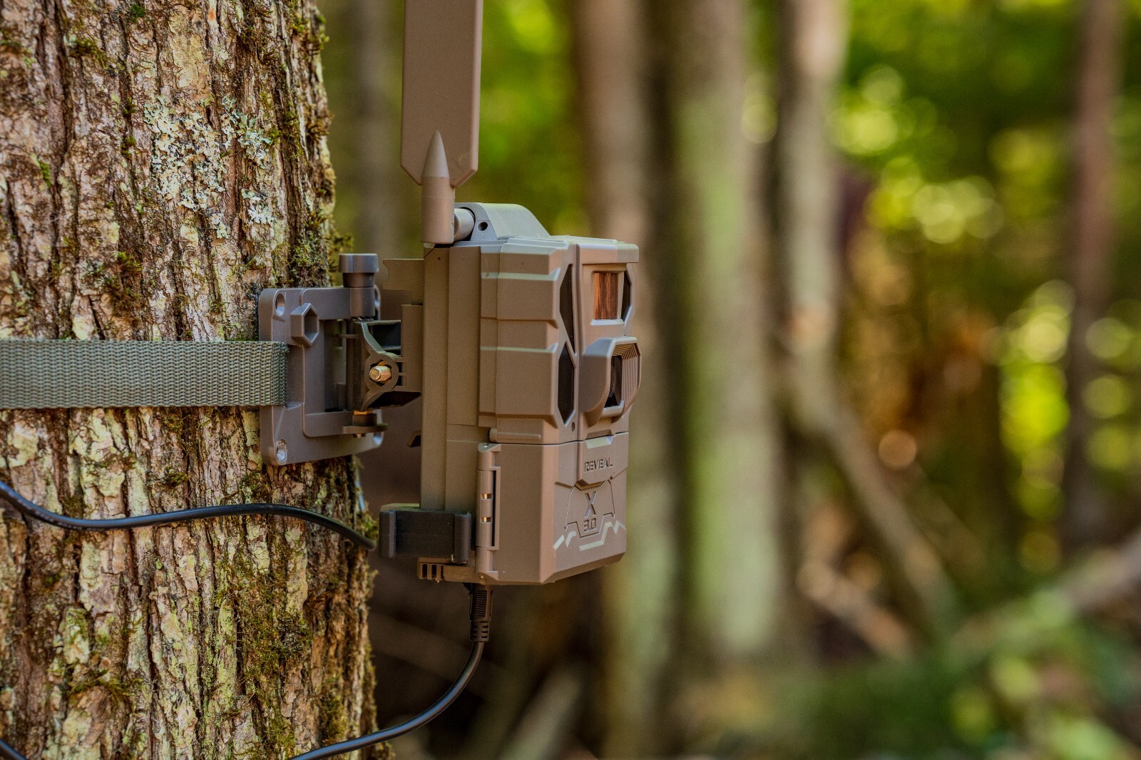 Tactacam Reveal External Solar Panel – Power Your Reveal Trail Camera with Solar