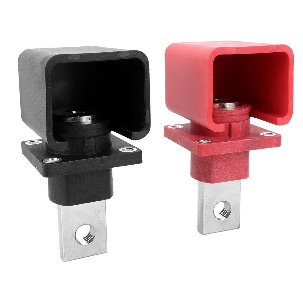 PA66 Connector 300A T-Type Terminal 300A Current Rating For Solar Power Systems