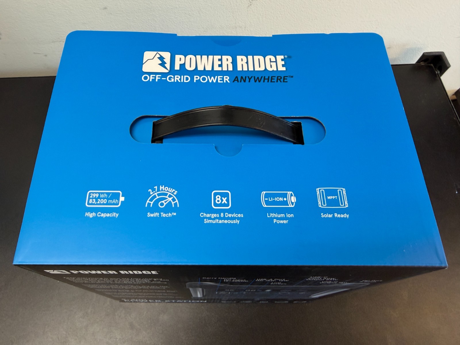 POWER RIDGE X-300 POWER STATION OFF-GRID PORTABLE 299WH LITHIUM-ION BATTERY