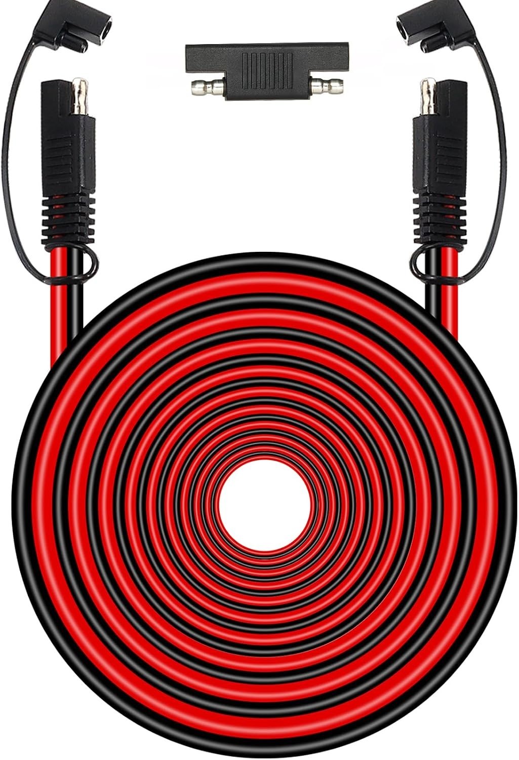Heavy Duty 10 AWG SAE Extension Cable 60FT – Fast Charge, Heat Resistant, Wat…
