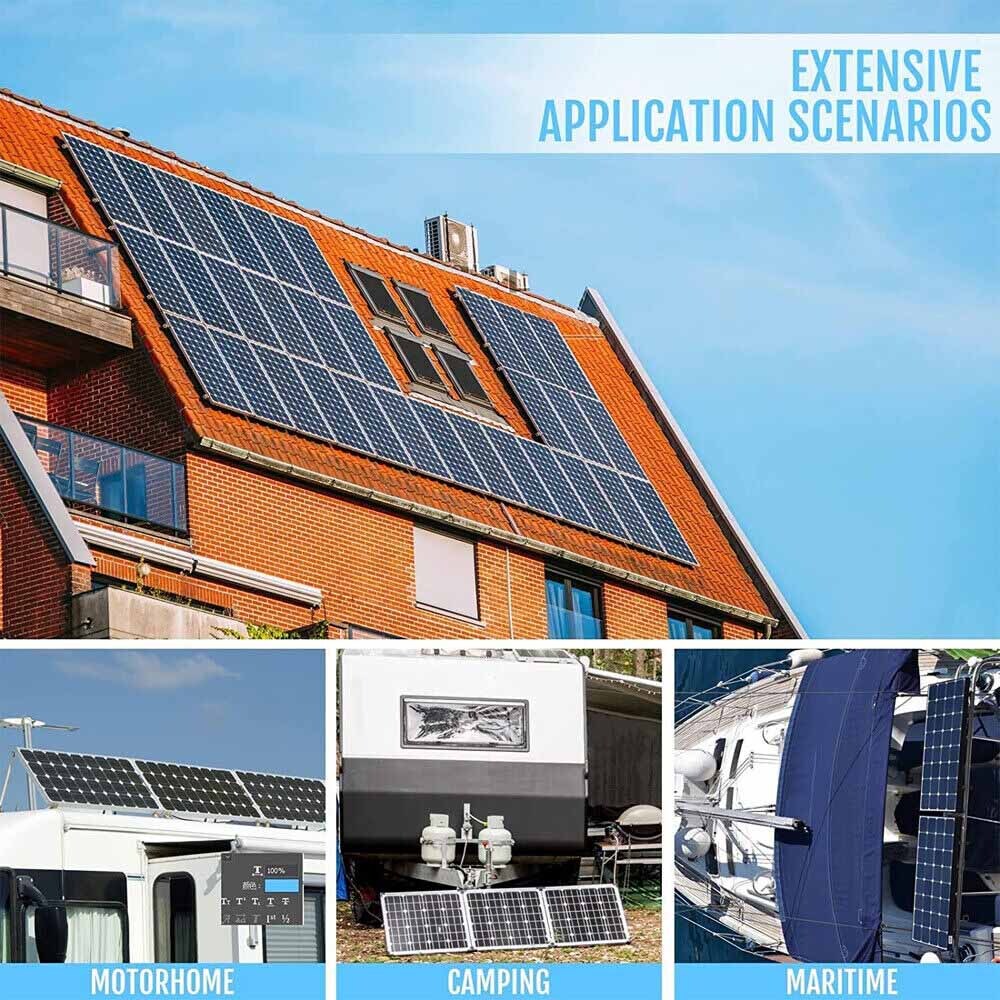 2/4/6x Roof Adjustable Solar Panel Mounting Brackets Kit System for Solar Panels