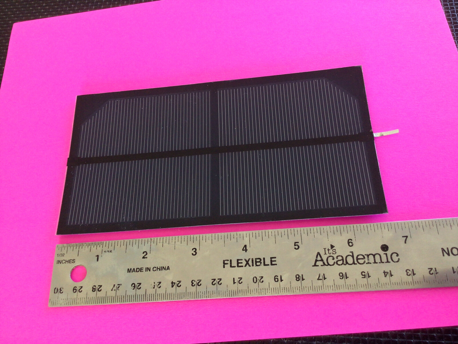 Sharp Solar Cell Module NEW 1.1VDC 1.1AMPS, MADE IN JAPAN EXCELLENT HIGH QUALITY