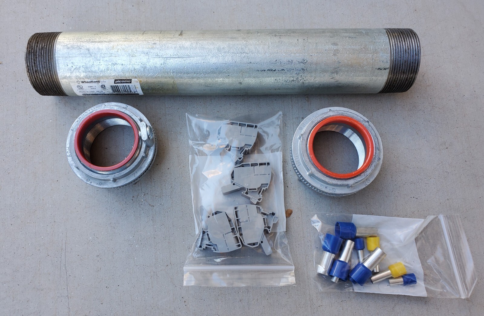 Phoenix Contact DC Combiner Conduit Kit | Rigid Galvanized | Solar PV | New