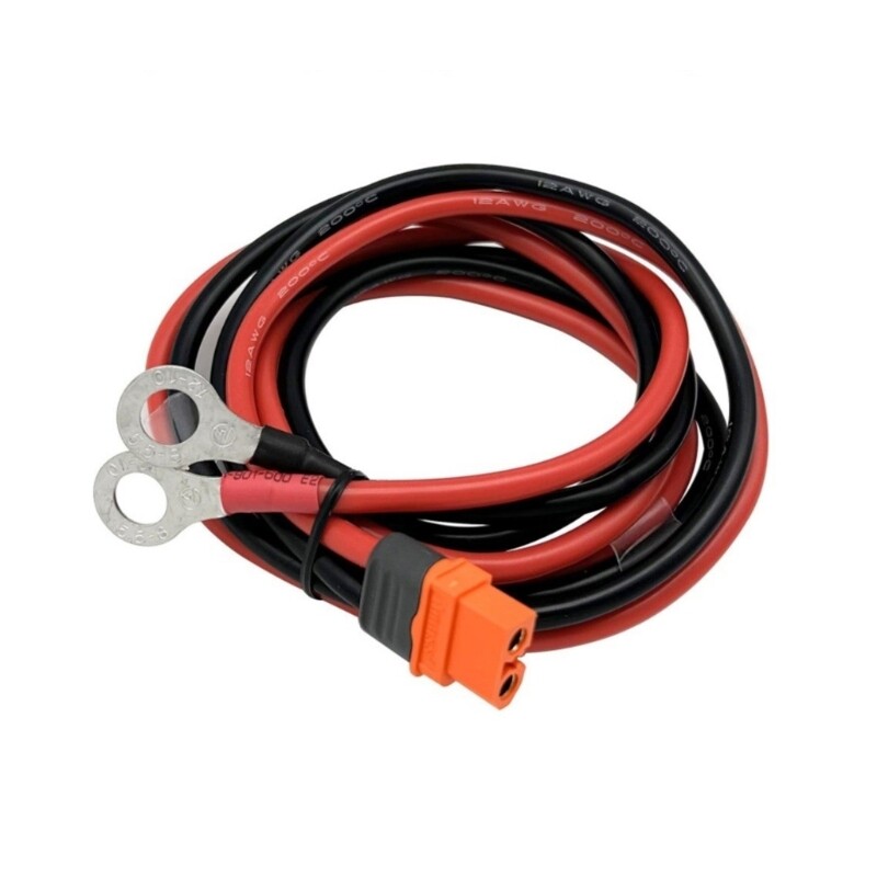 10AWG XT60i to O Rings Cable 150CM Durability for Efficient Power Transfer