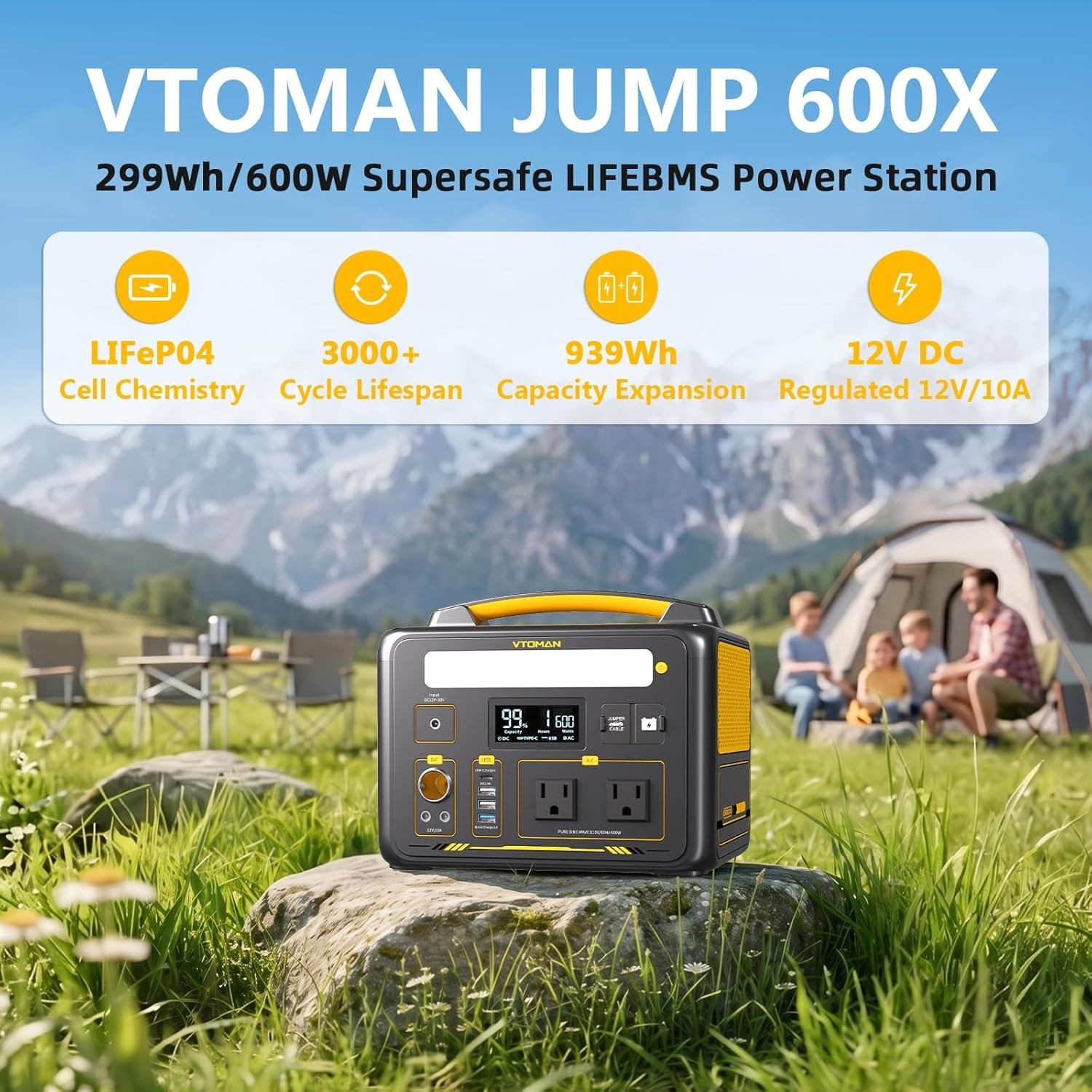 Jump 600X Portable Power Station 600W