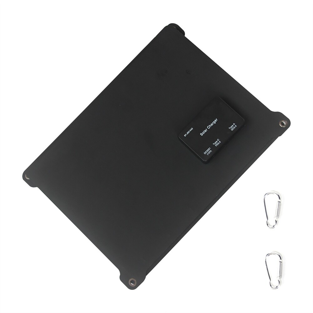 Flexible Folding ETFE Solar Panel Charger Waterproof Solar Charger USB/DC/Type-c