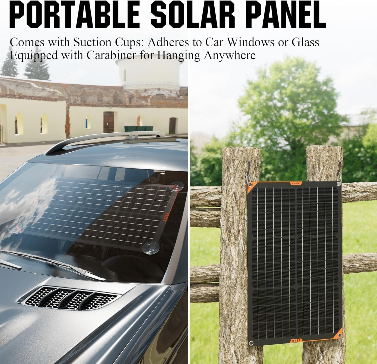 30W Flexible Solar Panel with MPPT Charge Controller,Solar Battery Charger