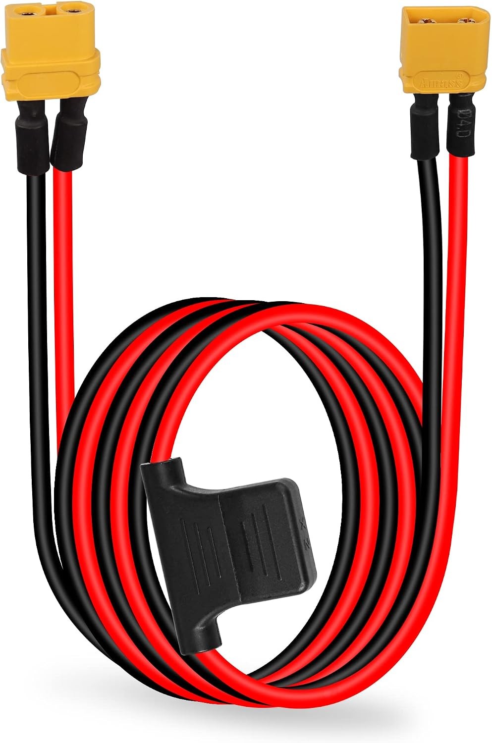 XT60 Extension Cable 12AWG 30A Male to Female RC Battery Power Cord 1M