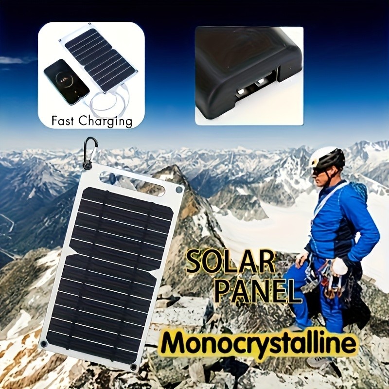 Functional Durable Stylish Solar Charging Accessories for Camping Outdoor Travel