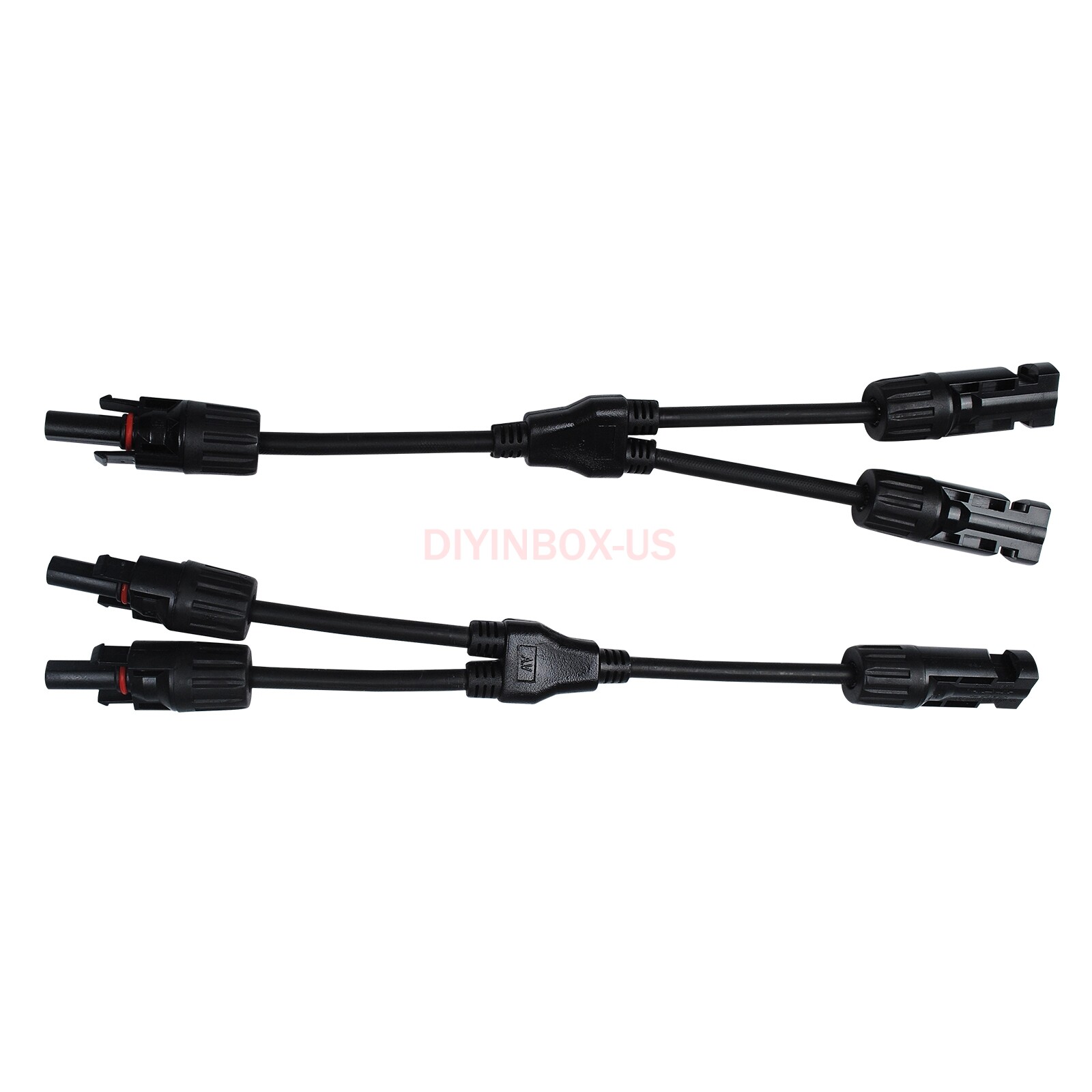 Lot Solar Panel Y Branch Cable Connection Waterproof Adapter Connector Extension