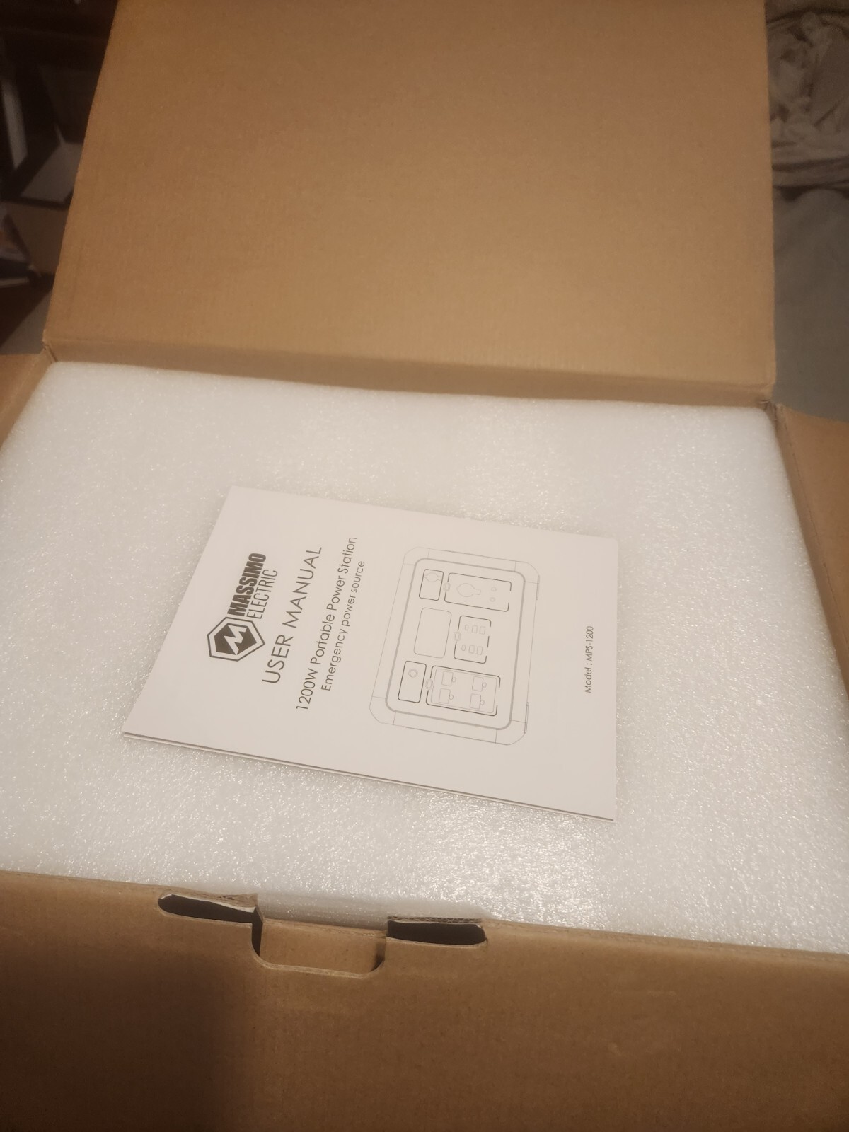 MASSIMO 1200W POWER STATION NIB Brand New in Box