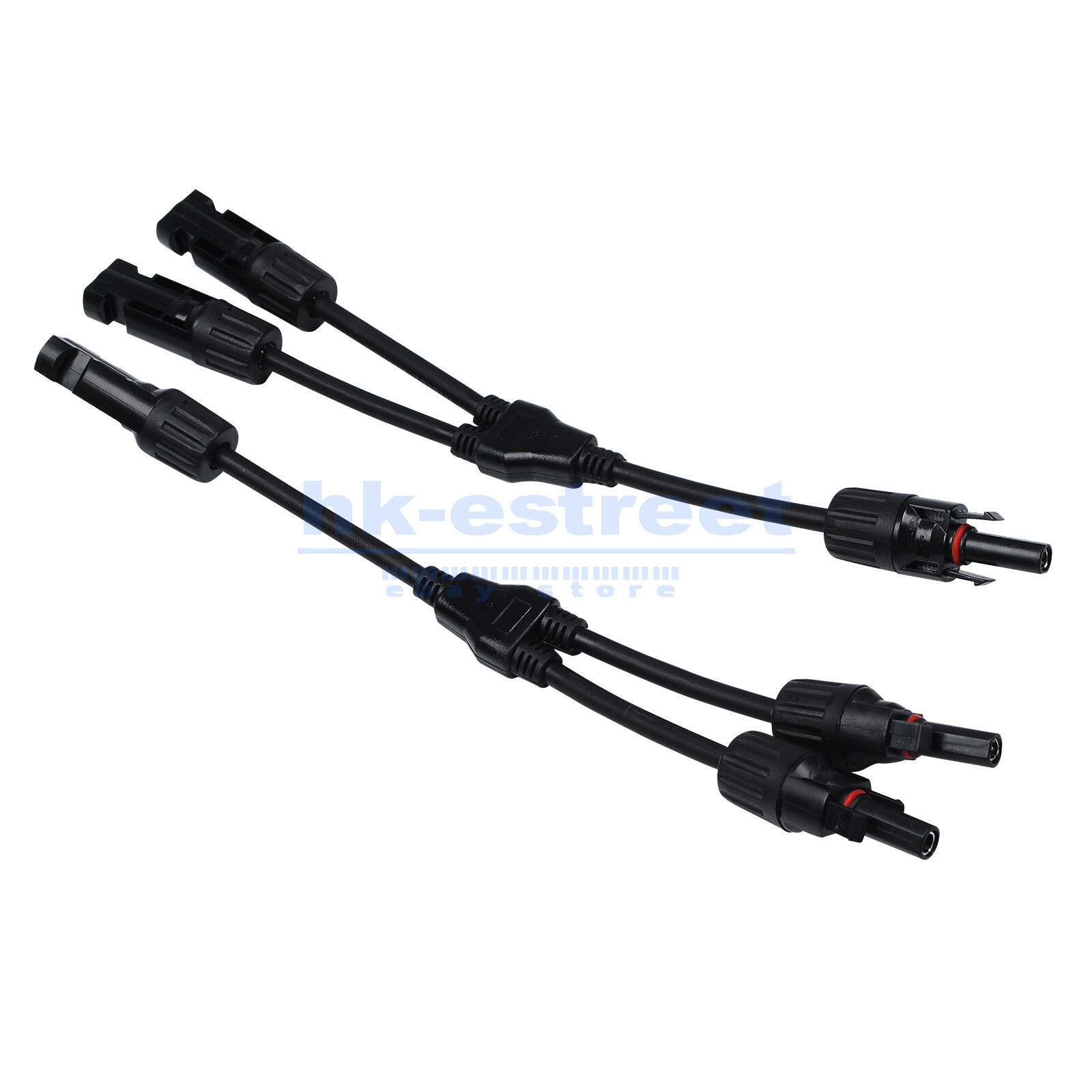 Solar Panel Y Branch Cable Connection Waterproof Adapter Connector Extension