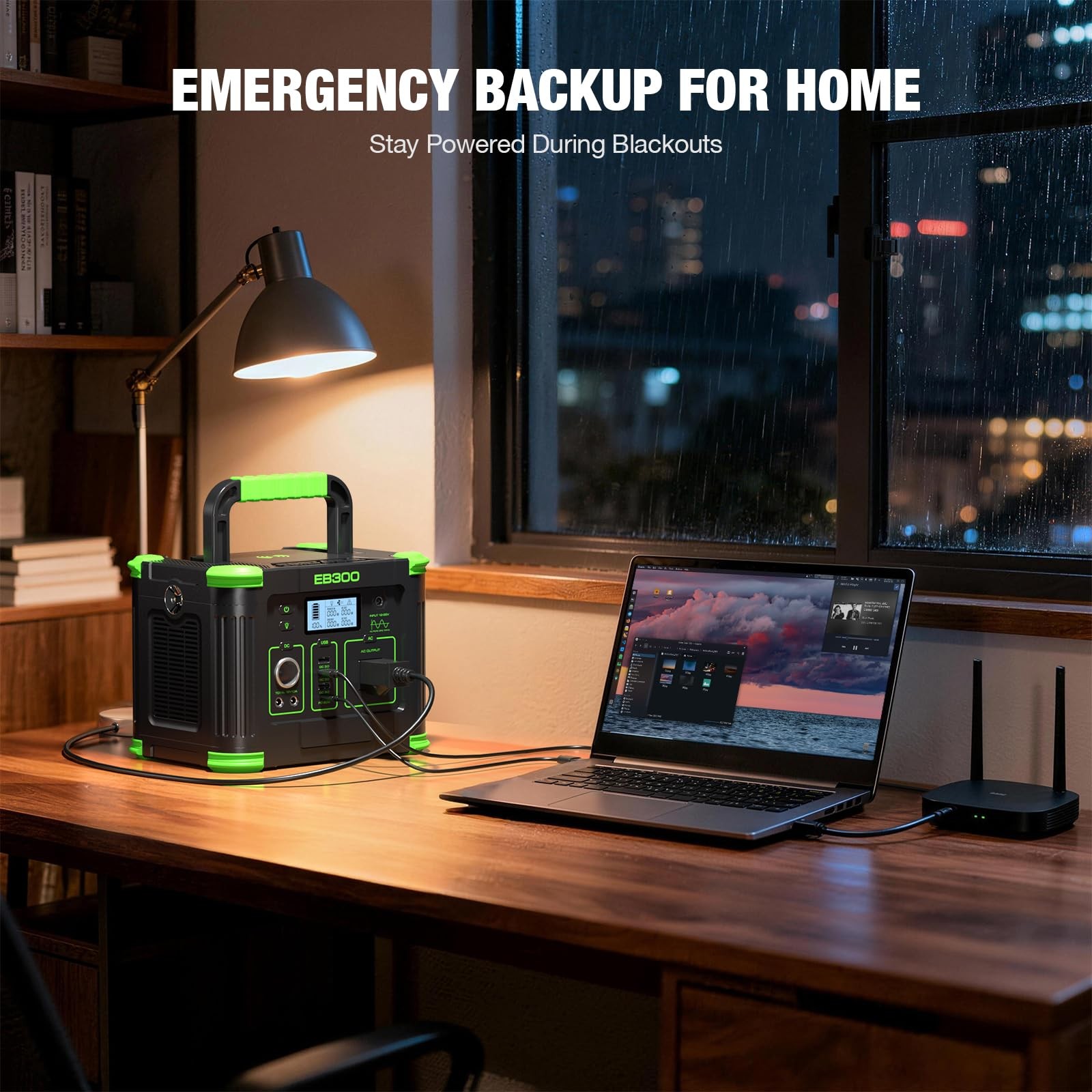 GRECELL 330W Portable Power Station 288.6Wh Solar Generator with USBC PD 60W,…