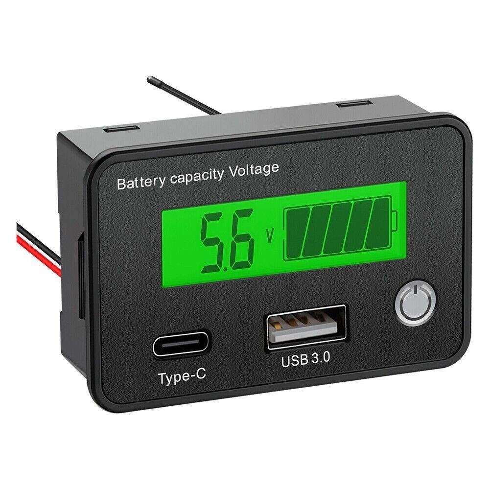DC8 30V Voltage Battery Capacity Indicator for Car and Motorcycle Application