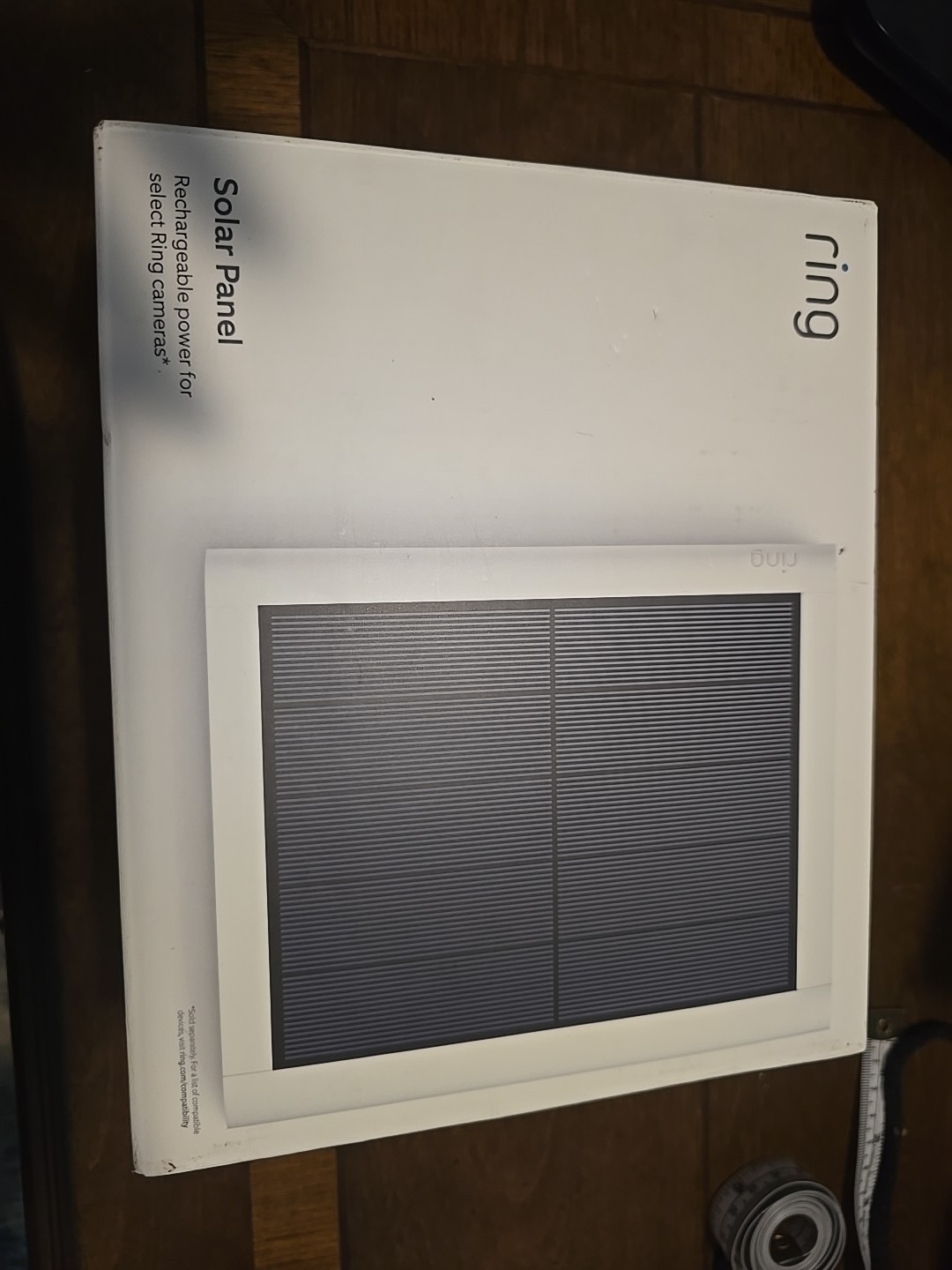 Ring 2nd Generation 4W Solar Panel for Select Ring Security Cameras – White