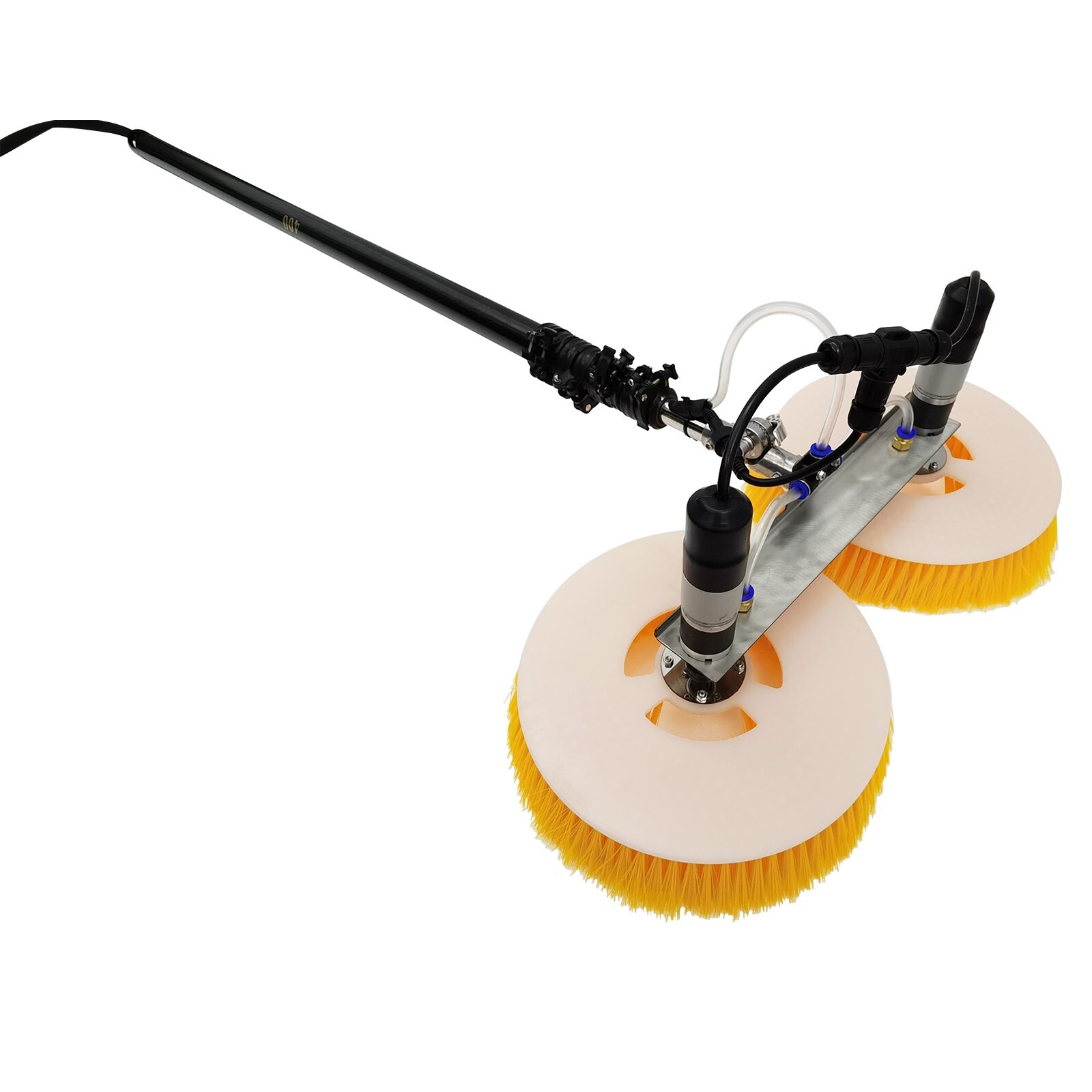 Double Head Electric Solar Photovoltaic Panel Cleaning Machine Multifunctional