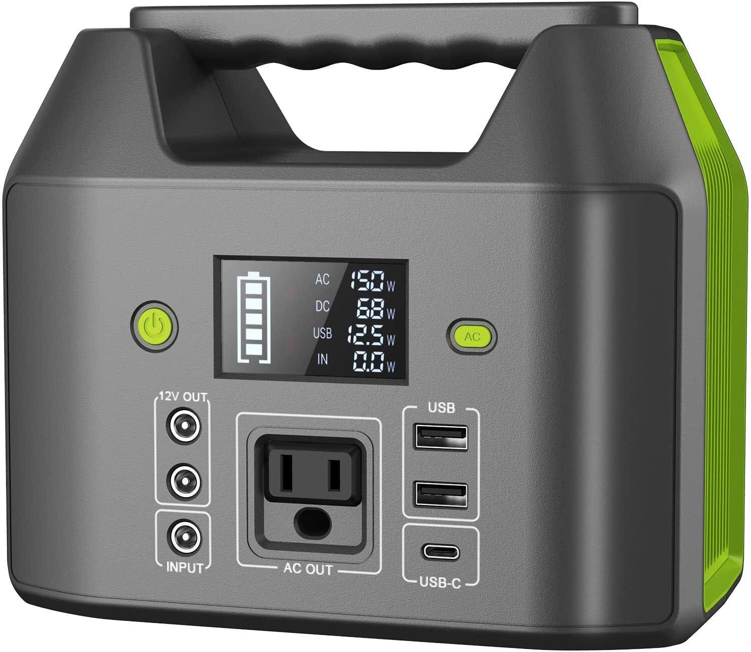 Seller Refurbished – 155Wh/42000mAh-Portable Power Station