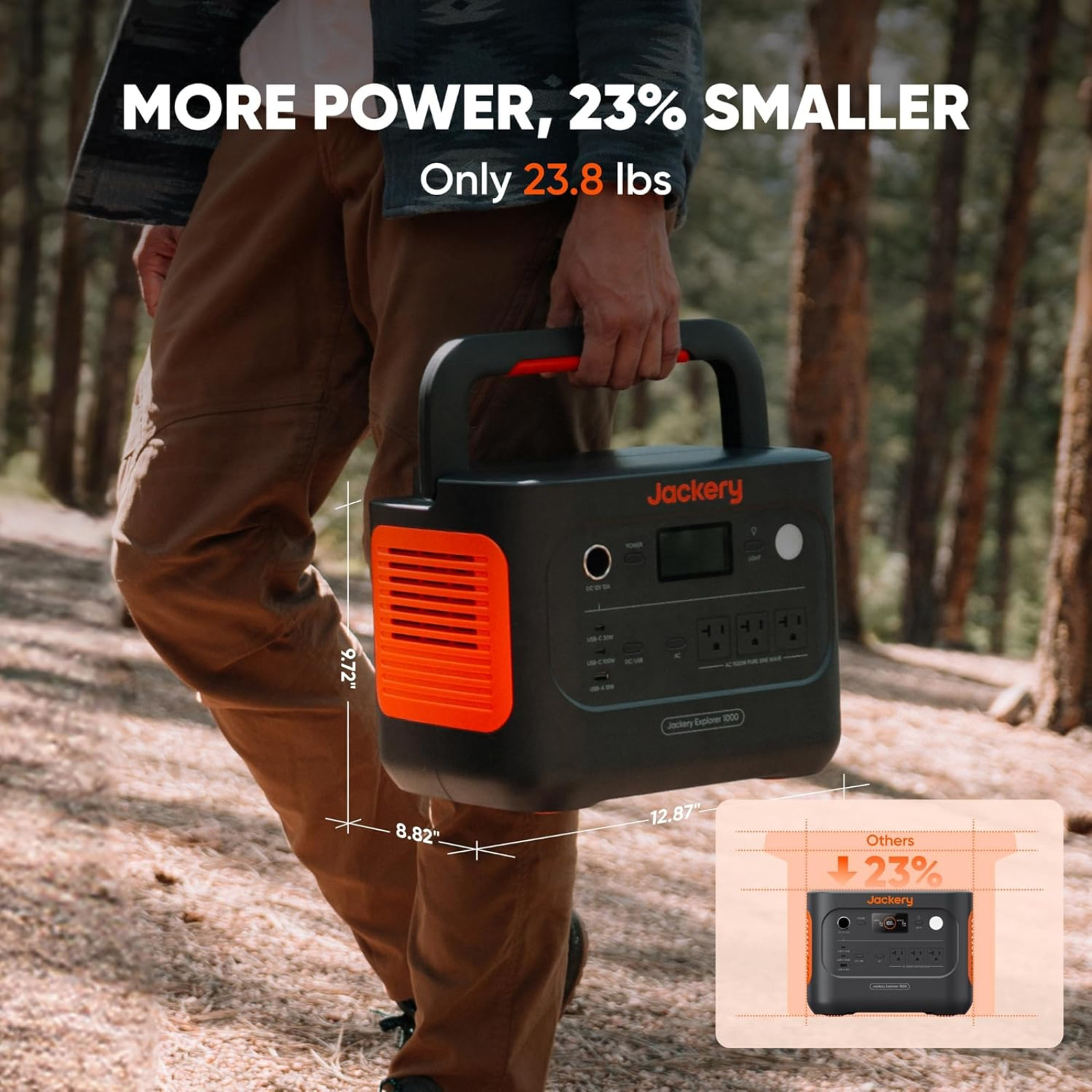 Jackery Explorer 1000v2 Portable Power Station 1070Wh