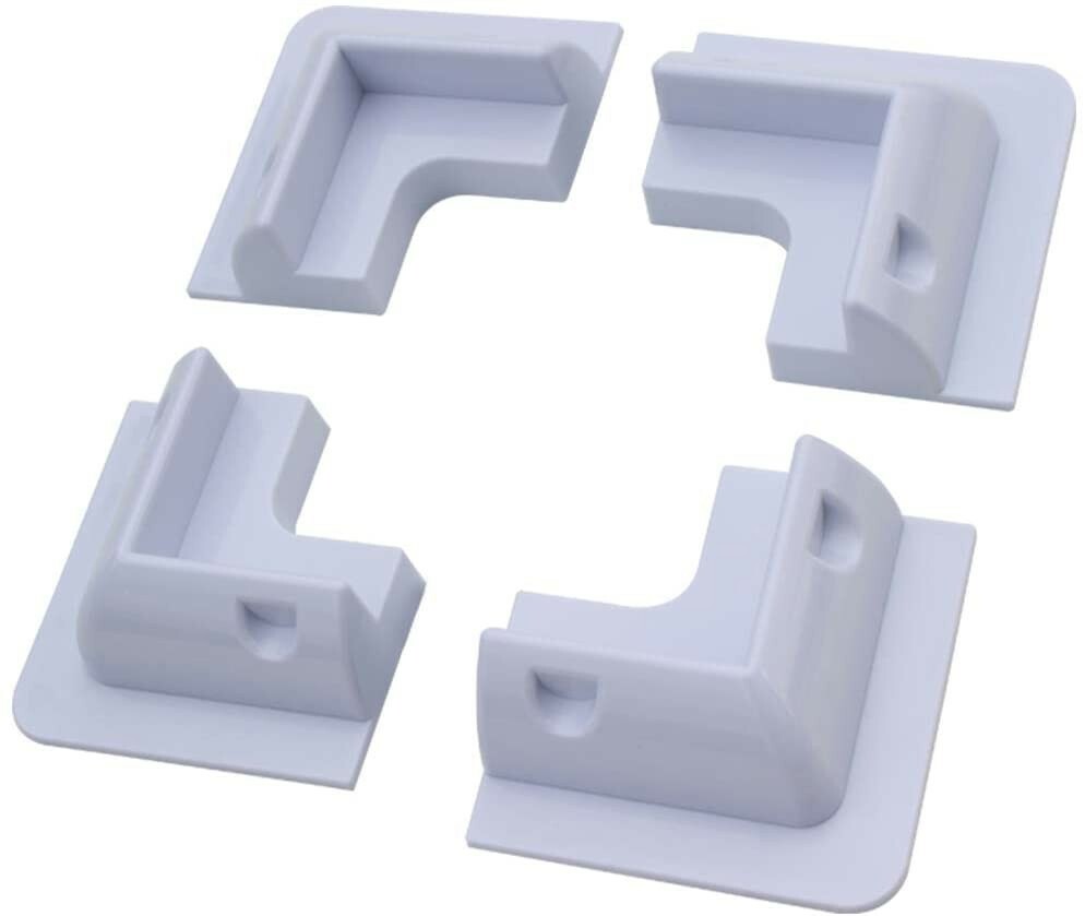 Solar Panel Brackets White UV Resistance ABS Solar Panel Mounting Brackets 