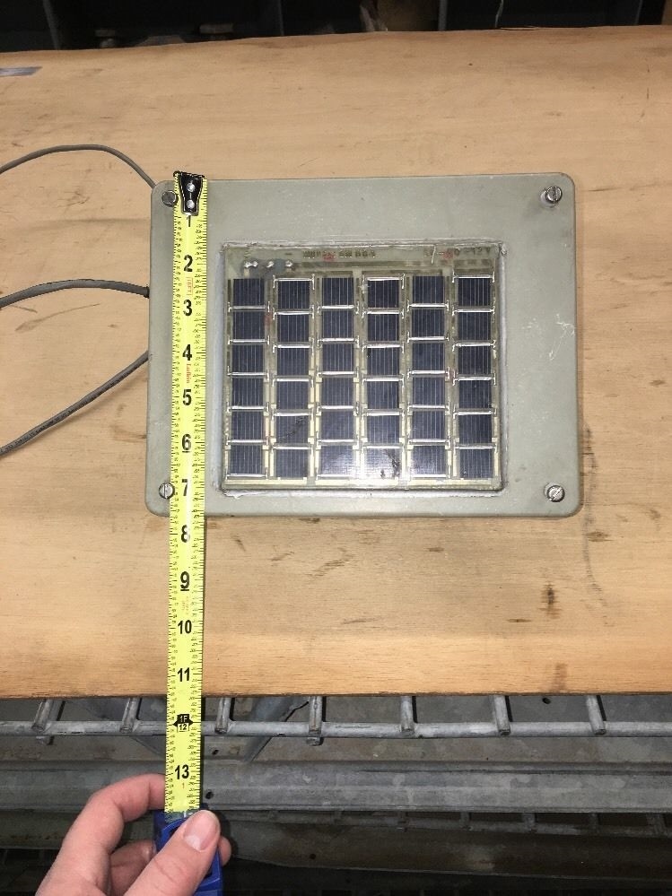 12V Solar Panel With Weather Proof Box 9″ x 7″
