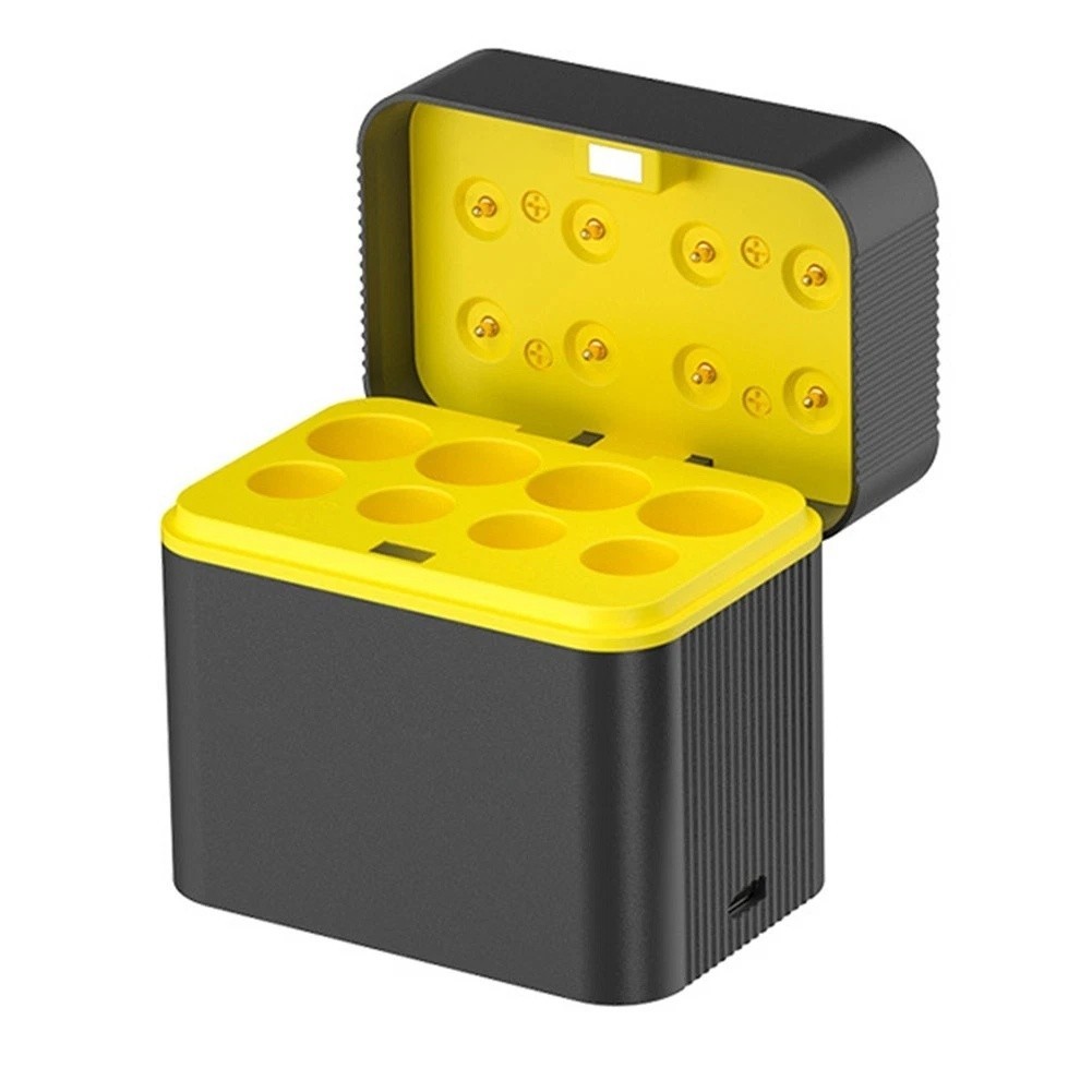 Smart Charging Eight Slot Lithium Battery Charger Box for AA Batteries