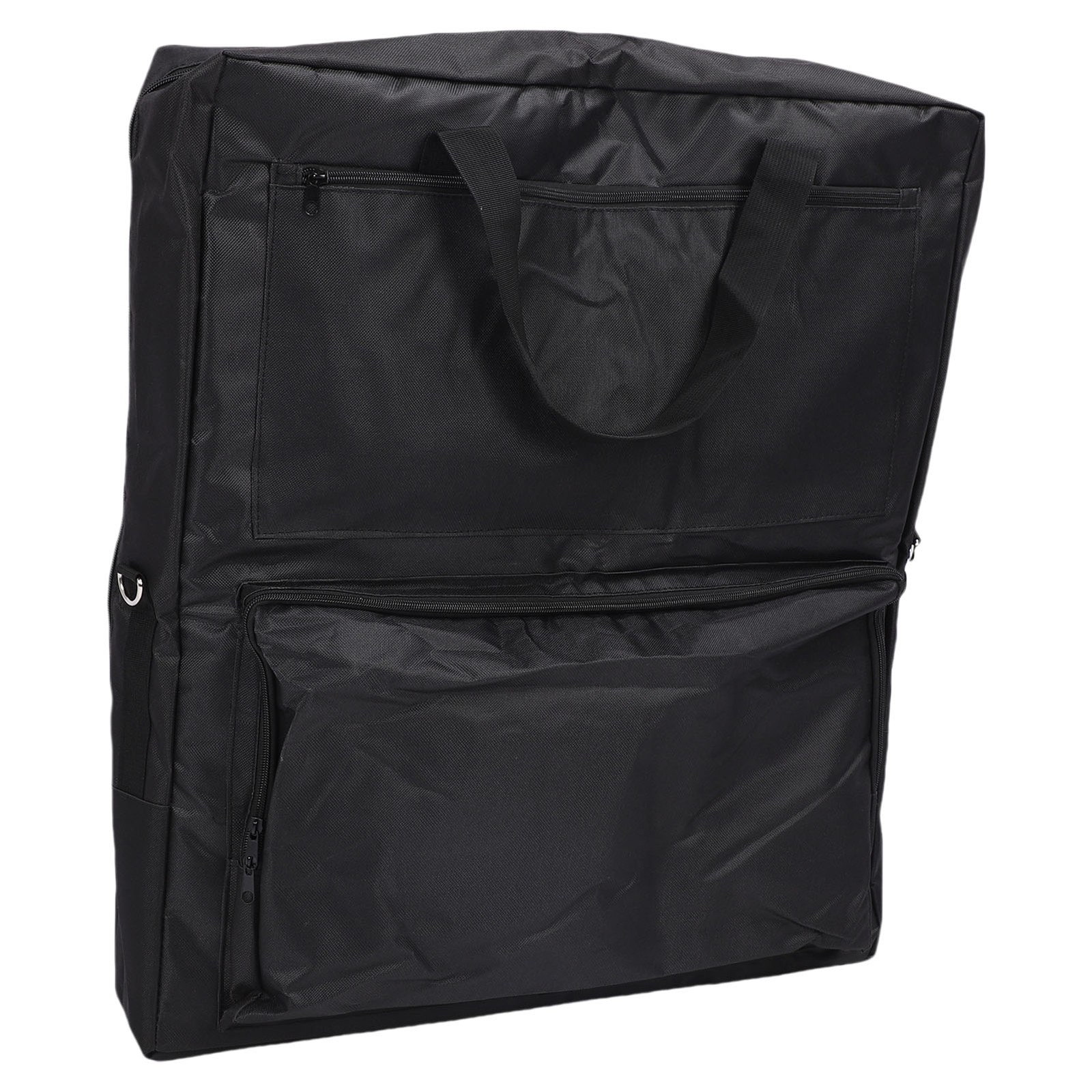 Solar Panel Storage Bag Double Layer Folding Travel Solar Panel Carrying Case