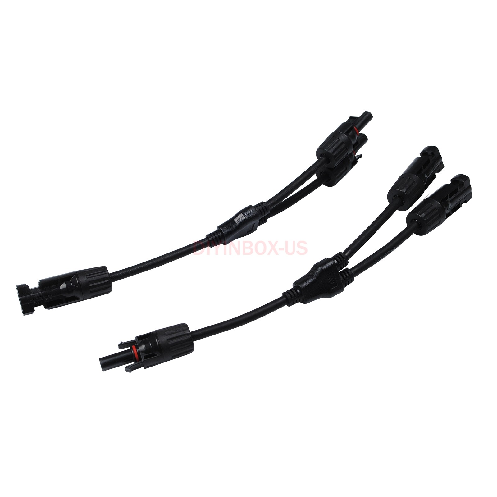 Lot Solar Panel Y Branch Cable Connection Waterproof Adapter Connector Extension