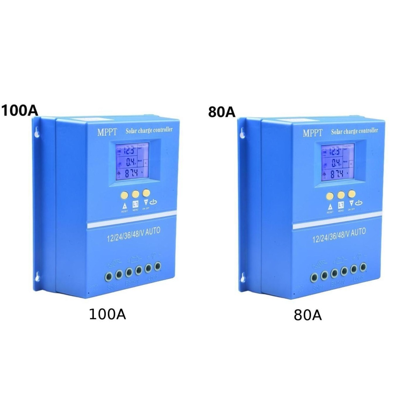 For MPPT Solar PV Charger Controller 80A 100A Compatible with 12V 48V Battery