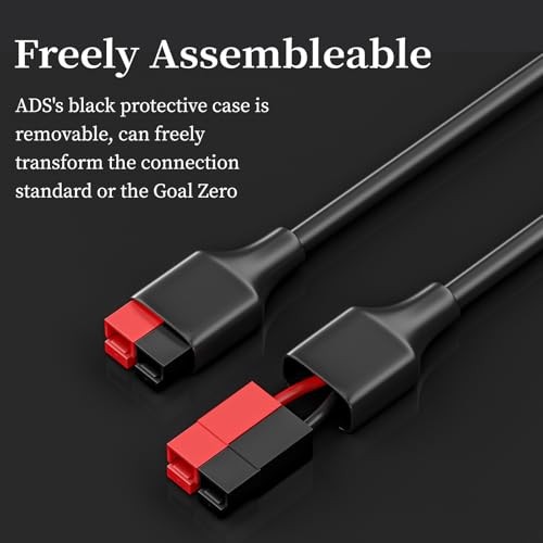 4-in-1 Solar Connector Extension Cable Splitter Adapter to 45A T10082
