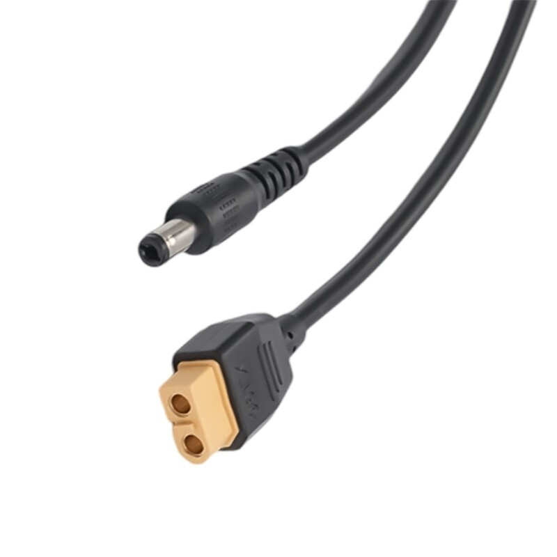 XT60 Female to DC5.5mmx2.1mm 5.5×2.5mm Male Power Cable for FPV Goggles