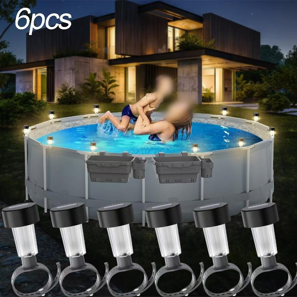 Weatherproof Solar LED Pool Light Energy saving Solution for Nighttime Pool Fun