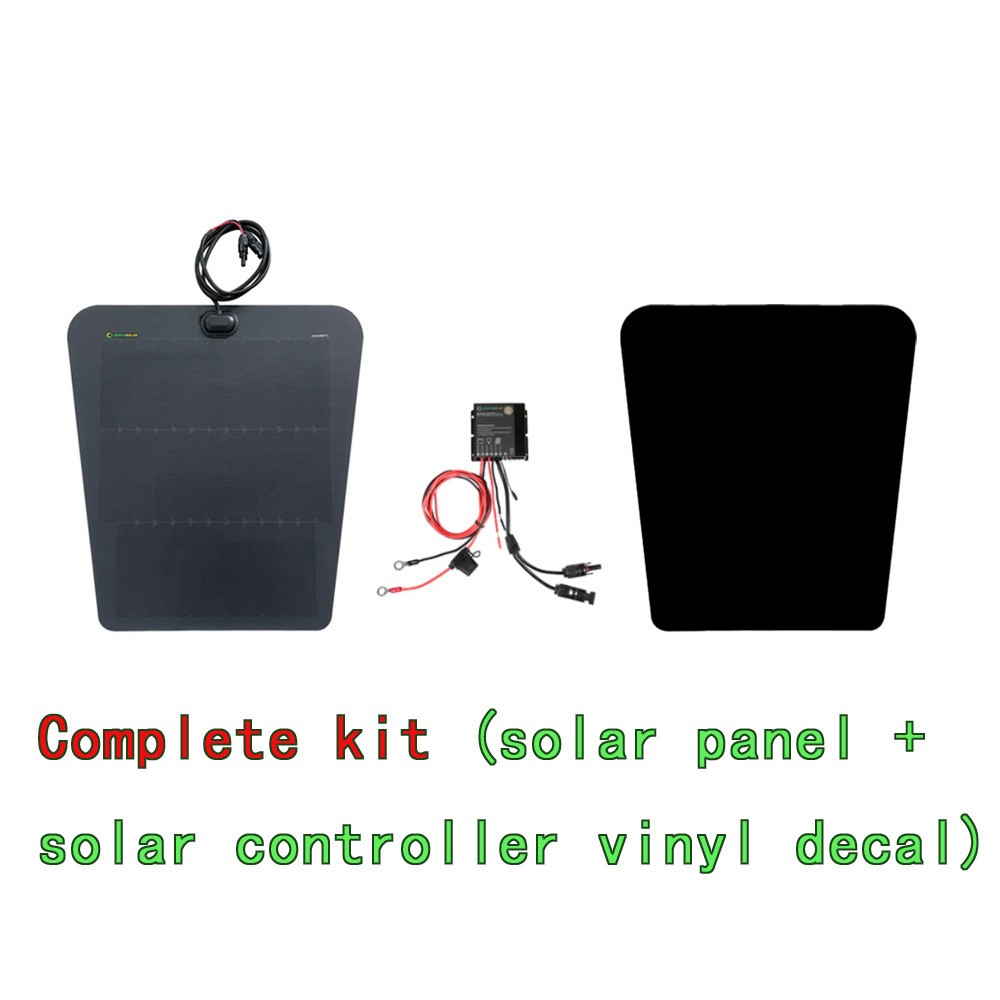 Protect Lensun 35W 12V Hood Flexible Solar Panel for Chevrolet Colorado ZR2