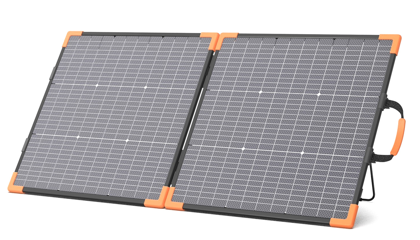 MHPOWOS 100W Solar Panel Bifacial Solar Charger IP68 for Ecoflow Power Stations