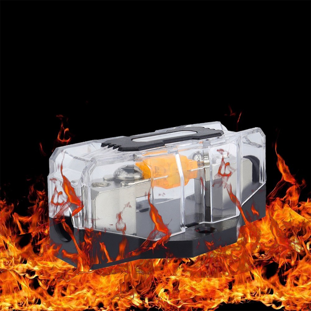 Premium Fused Distribution Block 3X60A/3X80A/3X100A Fuses 3 X 0/2/4 Gauge In