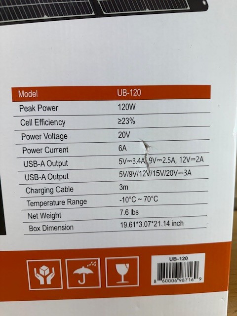 WATTBRICKS H2500BK Portable Power Station 2500W Continuous Power