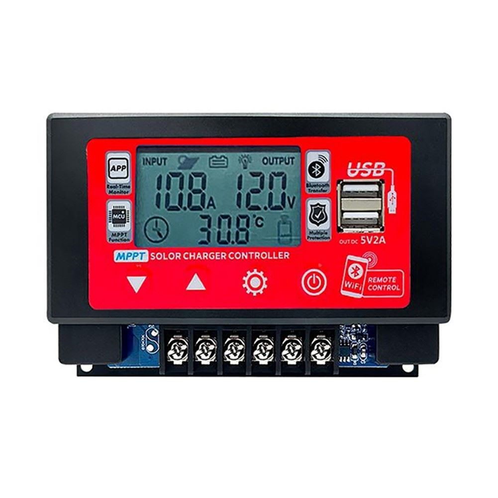 WIFI Bluetooth Solar Controller 60A MPPT controller with LCD Display