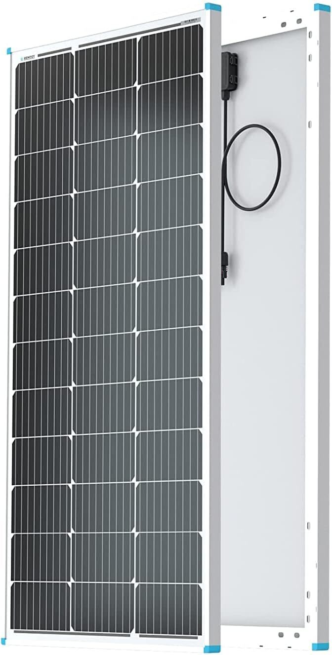 Solar Panel 100 Watt 12V High-Efficiency Monocrystalline PV Module Power Charger