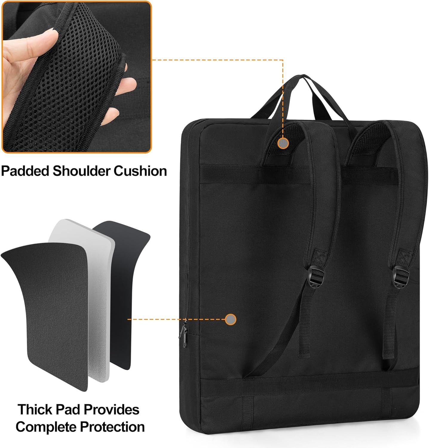 Solar Panel Storage Bag Compatible with Jackery Solarsaga 100W 100X 200W/ GRECEL