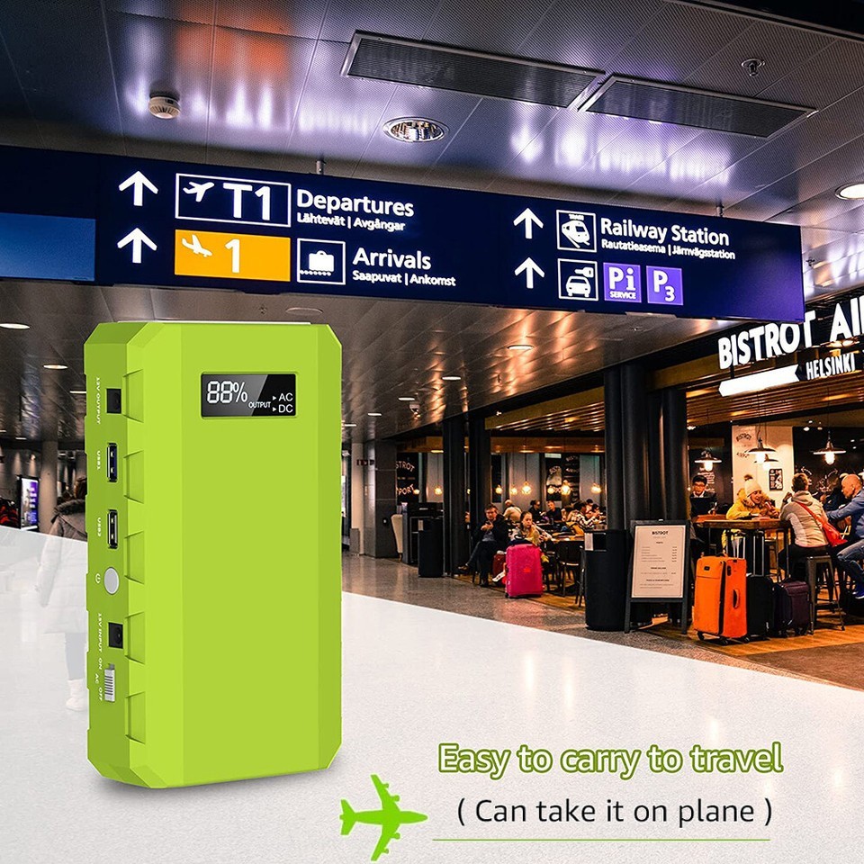 Portable Power Station Lithium Ion 24000mAh 88.8Wh AC Outlet for Camping Travel